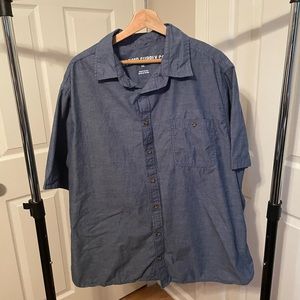 Mossimo Mens Short Sleeve Button Up